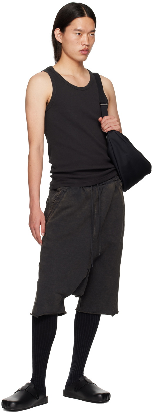 パンツ Entire Studios HEAVY DROP SHORT / SOOT entire studios HEAVY