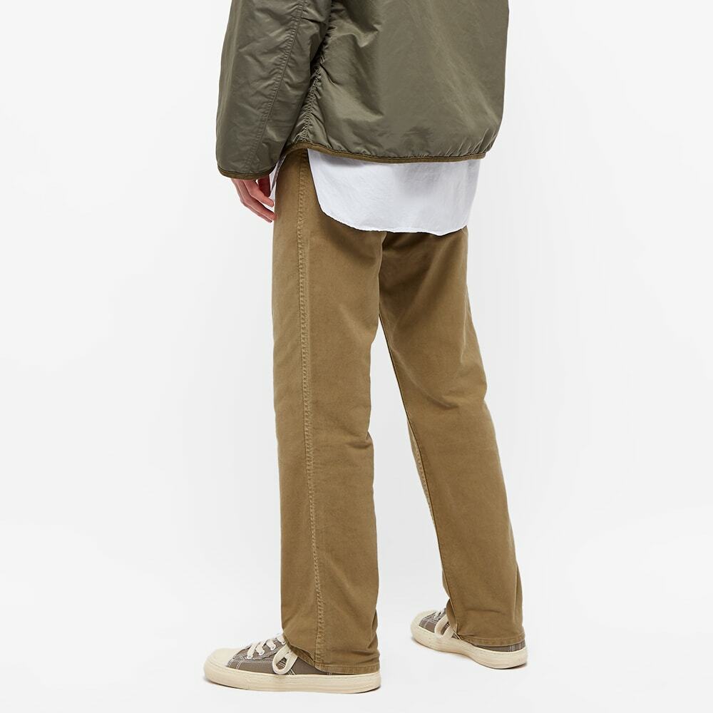 Visvim Men's Fluxus 03 G Damaged Cord in Khaki Visvim