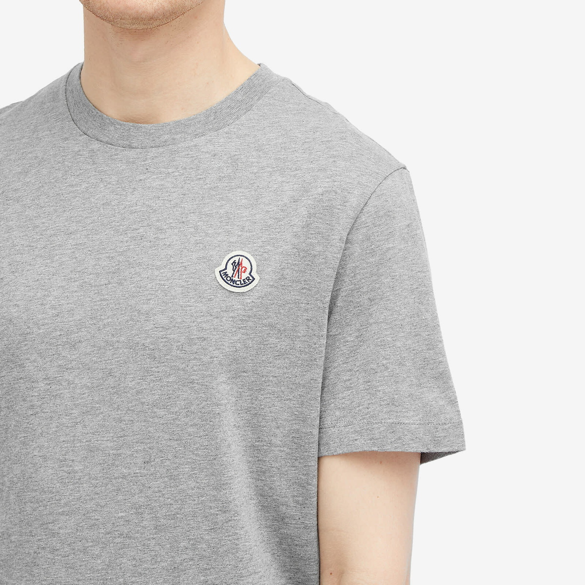 Moncler Men's Logo T-Shirt - 3-Pack in Black/White/Grey Moncler