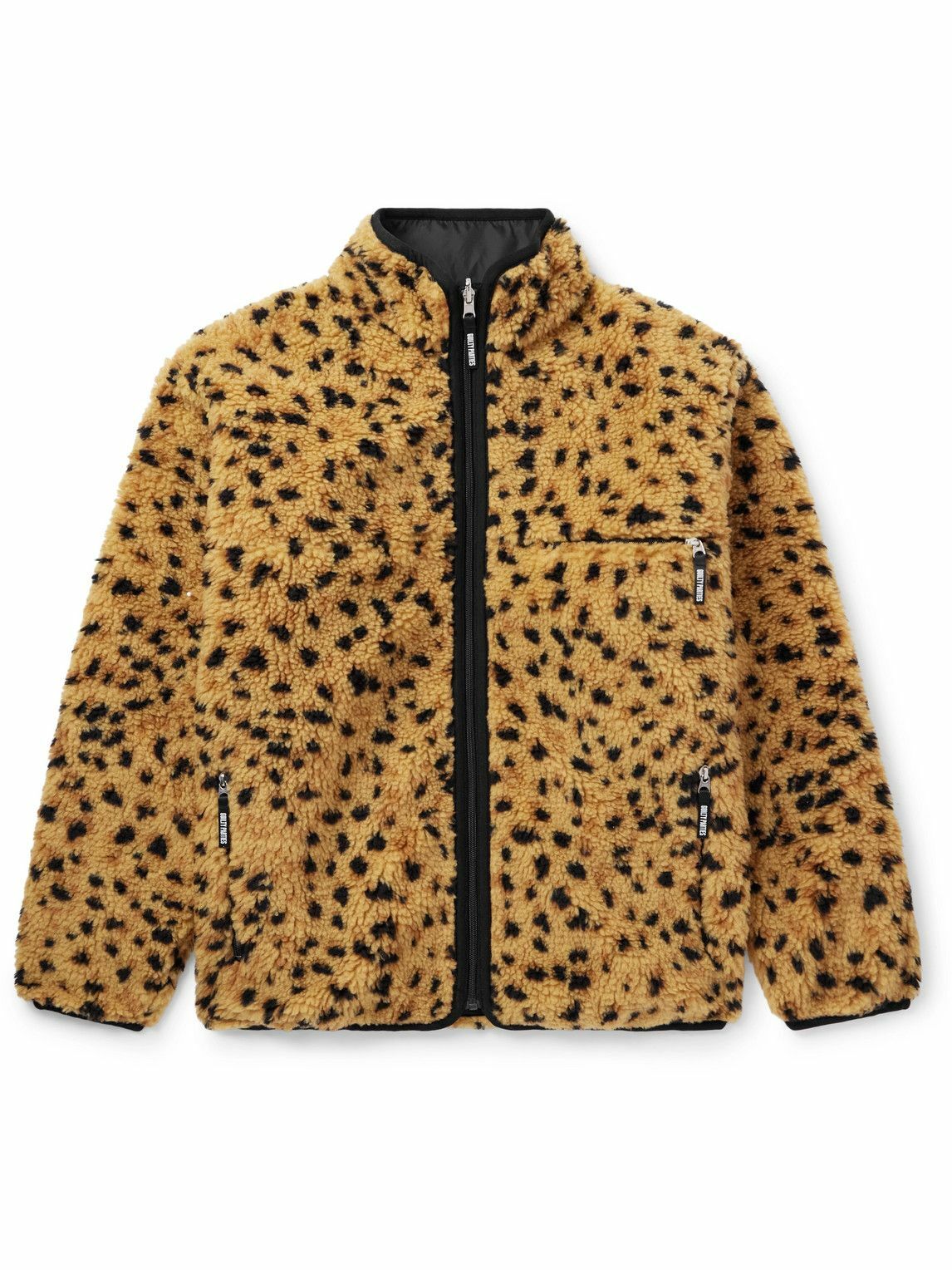 Wacko Maria - Reversible Leopard-Print Fleece and Ripstop Jacket