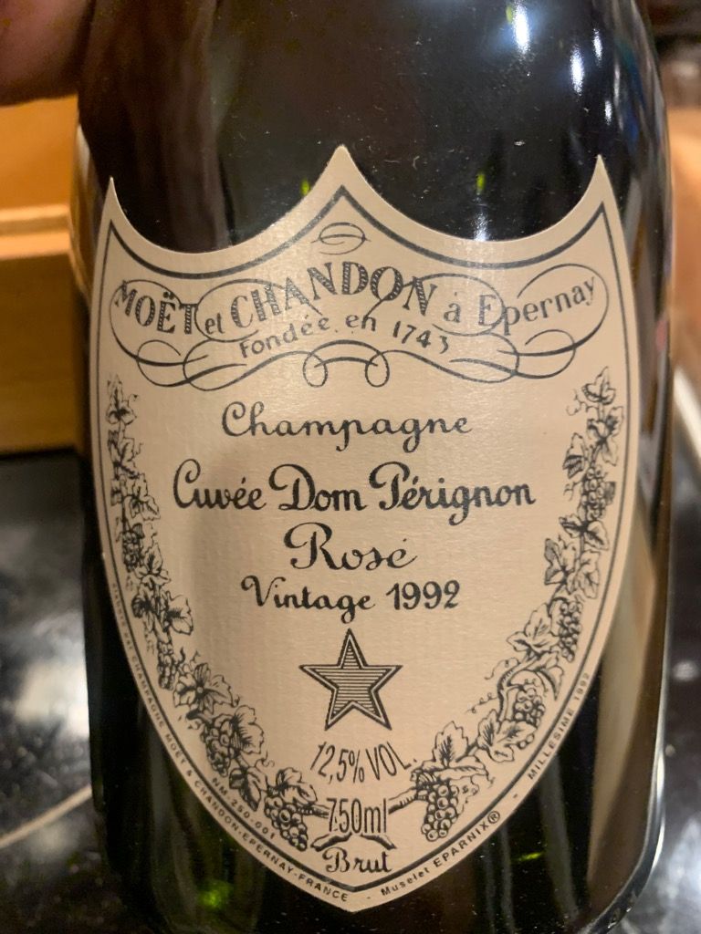 1992 Moët & Chandon Champagne Cuvée Dom Pérignon Rosé - CellarTracker