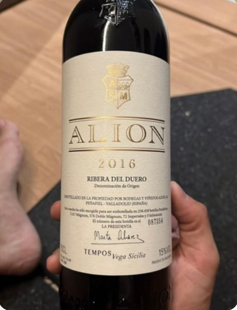 2016 Bodegas y Viñedos Alión Ribera del Duero - CellarTracker