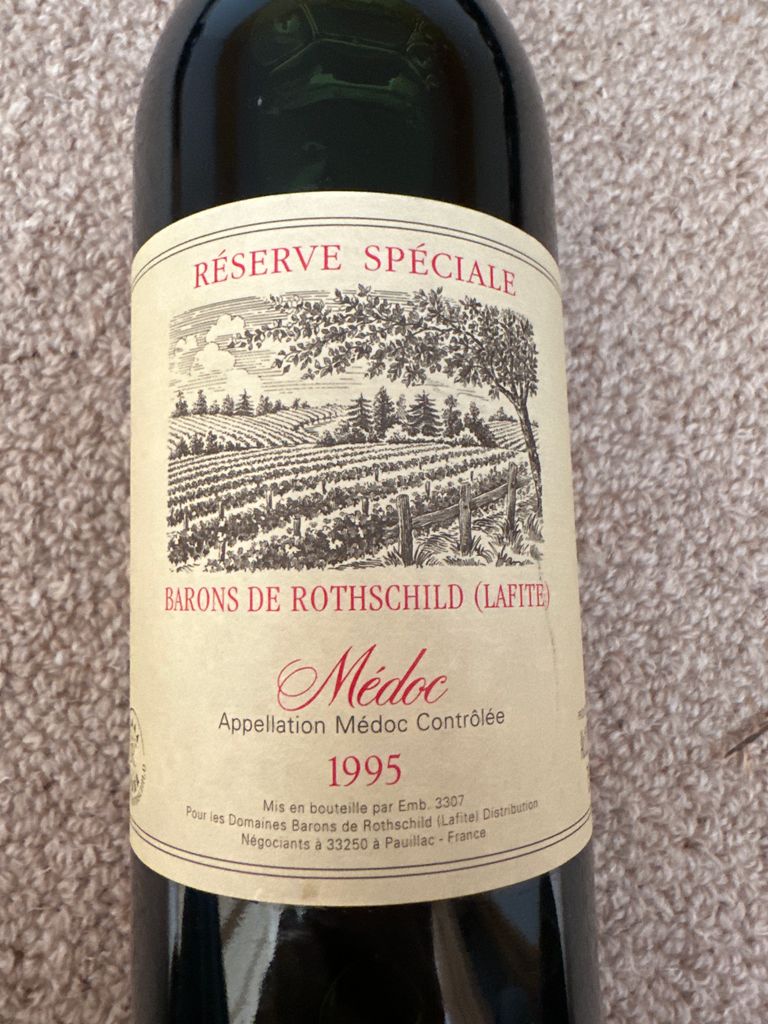 Lafite Barons de Rothschild 赤ワイン 1996年 1996 Barons de