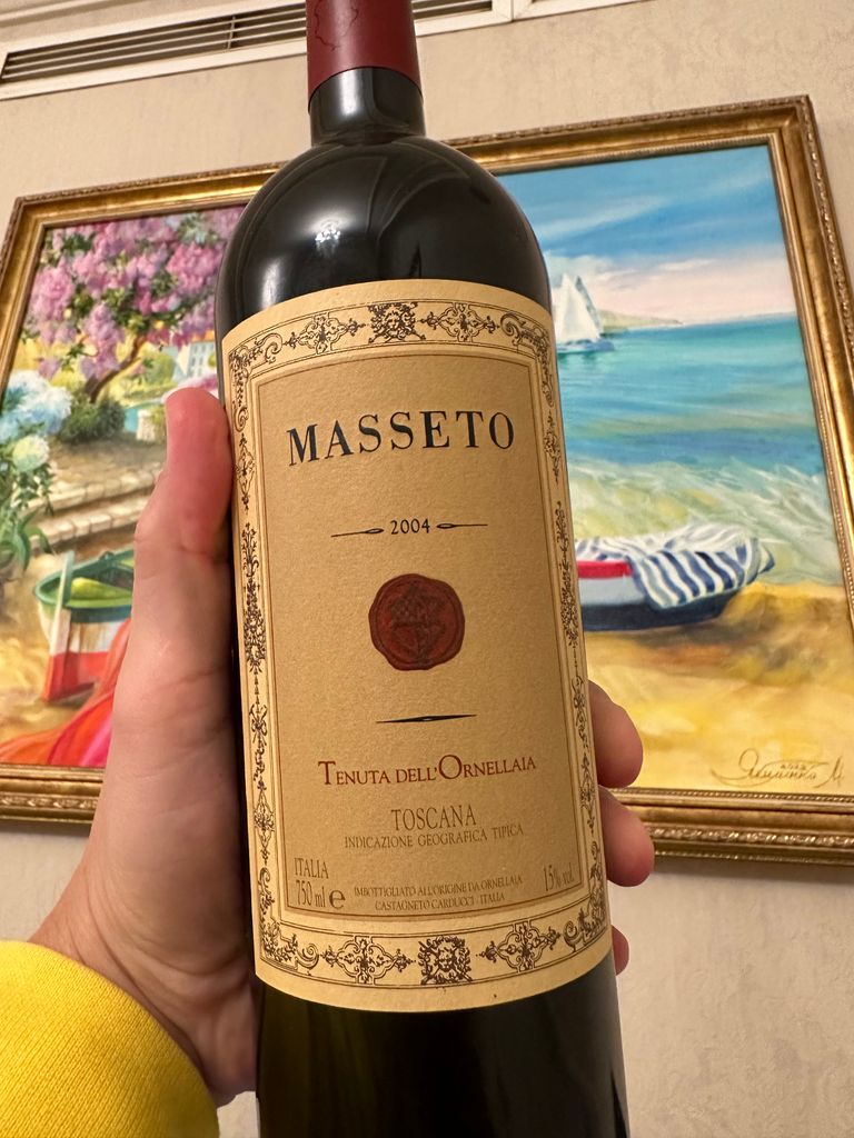 TENUTA DELL'ORNELLAIA MASSETO マッセート2004 MASSETO マセット2004