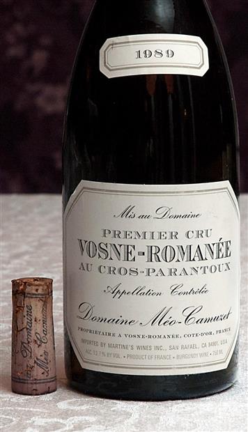 2011 Domaine Méo-Camuzet Vosne-Romanée 1er Cru Cros Parantoux