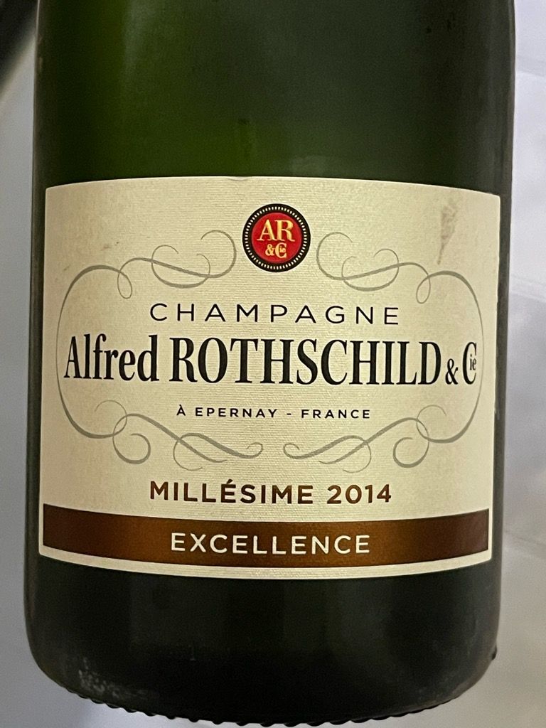 2015 Alfred Rothschild et Cie Champagne Brut Réserve Millésimée