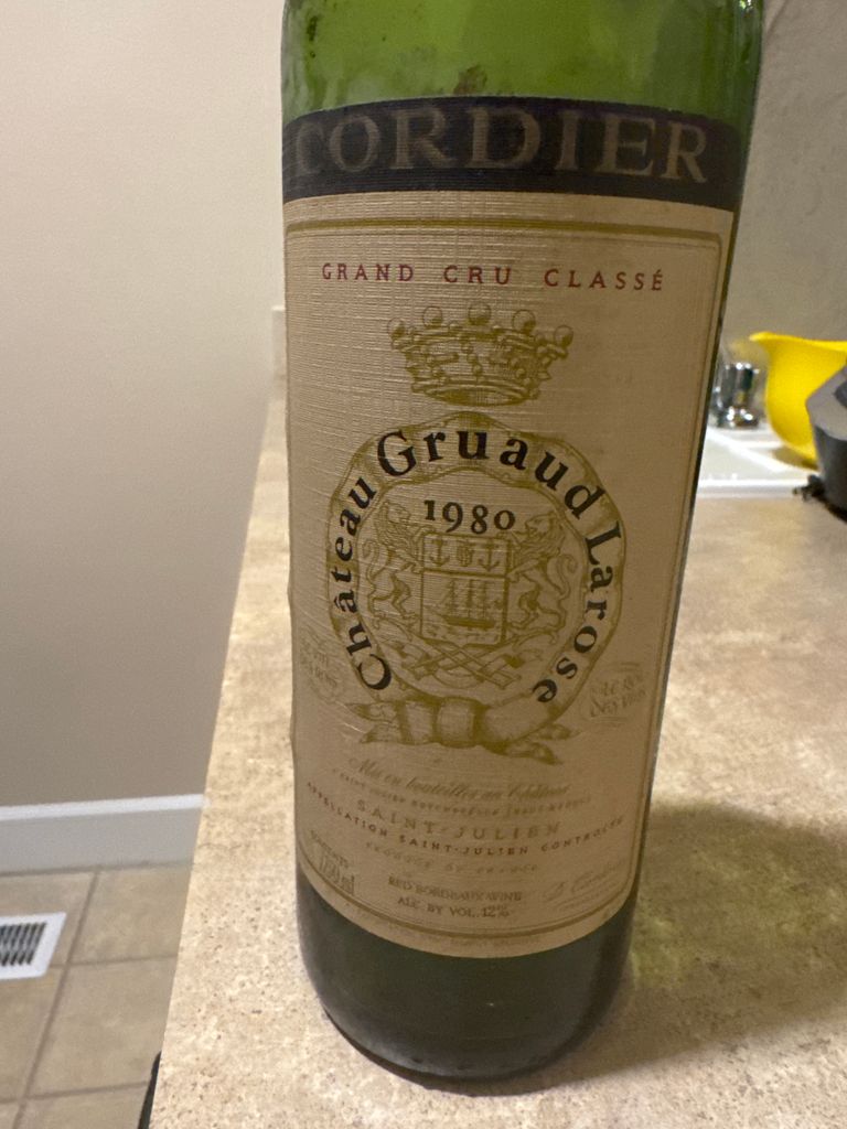 1978 Château Gruaud Larose - CellarTracker