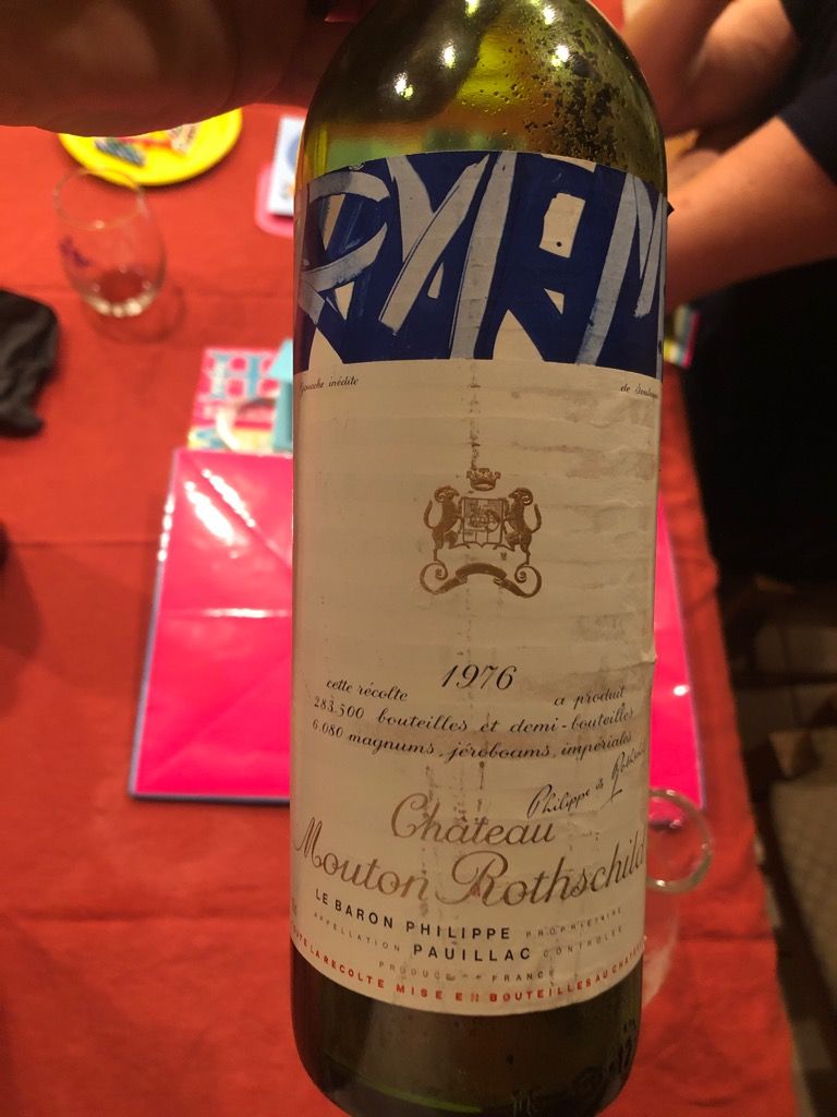 1976 Château Mouton Rothschild - CellarTracker