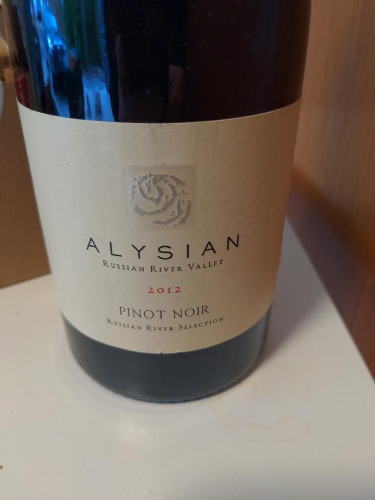 ピノ・ノワール ロキオリ・ヴィンヤード 2012／アリシアン ピノ