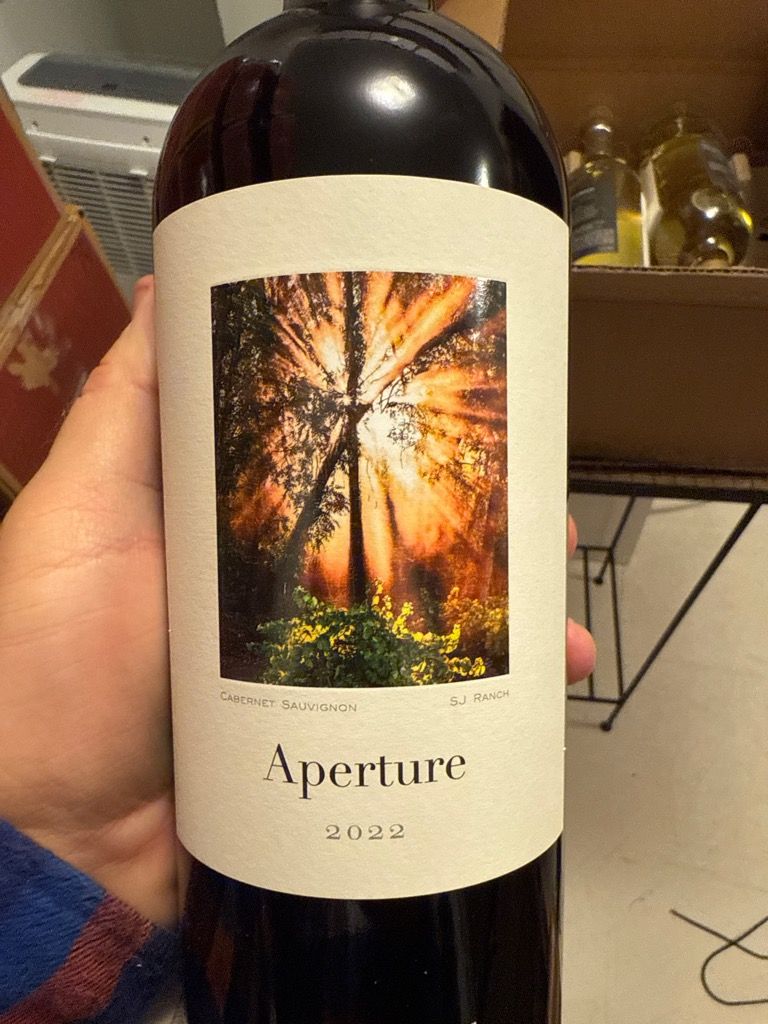 2018 Aperture Cabernet Sauvignon SJ Ranch Vineyard - CellarTracker