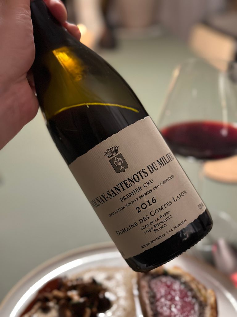 まとめ割有】Volnay 1er Cru Santenots 2016 750 Volnay 1er Cru