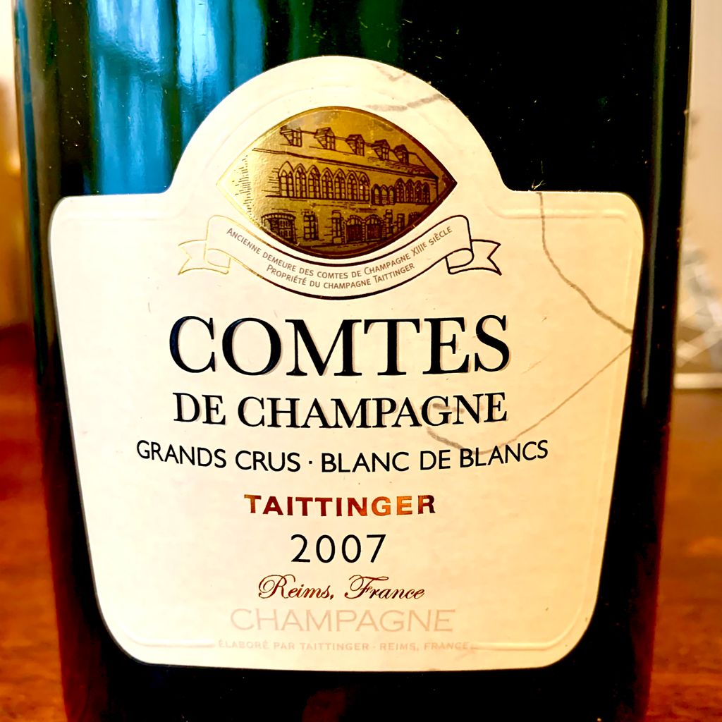 2007 Taittinger Champagne Comtes de Champagne Blanc de Blancs Brut