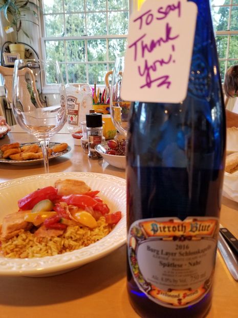 2016 Ferdinand Pieroth Burg-Layer Schloßkapelle Pieroth Blue