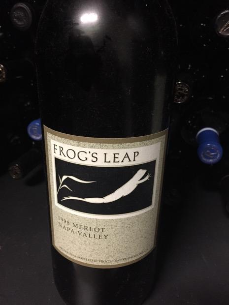 frog's leap 1998 merlot napa valley 【公式通販】