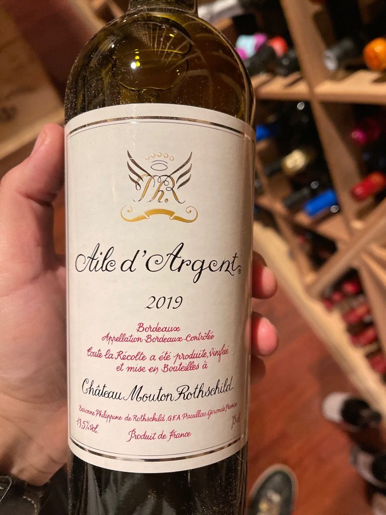 2019 Château Mouton Rothschild Aile D'Argent Blanc - CellarTracker