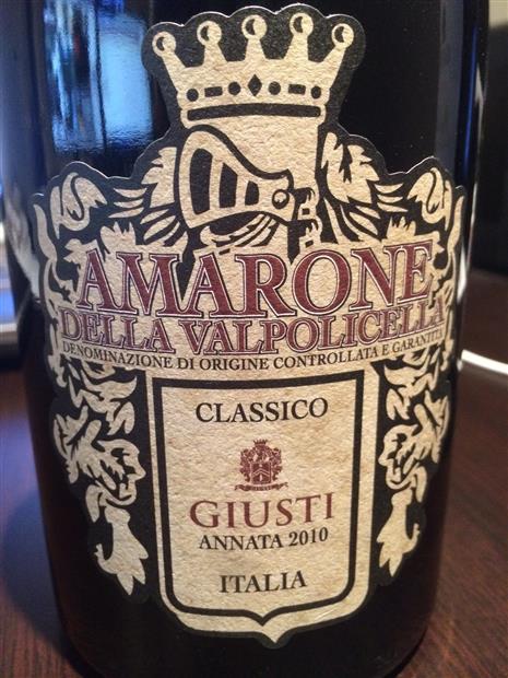 2018 Giusti Amarone della Valpolicella Classico - CellarTracker