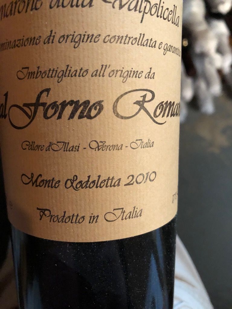 2010 Romano Dal Forno Amarone della Valpolicella Vigneto di Monte
