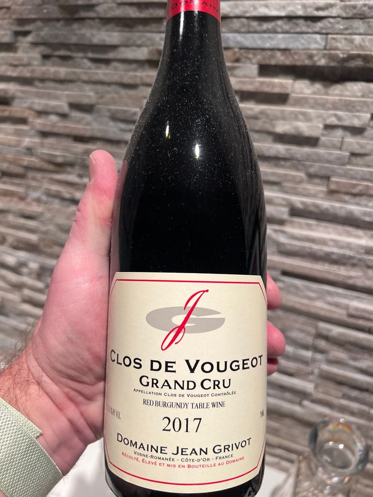 2017 Domaine Jean Grivot Clos Vougeot - CellarTracker