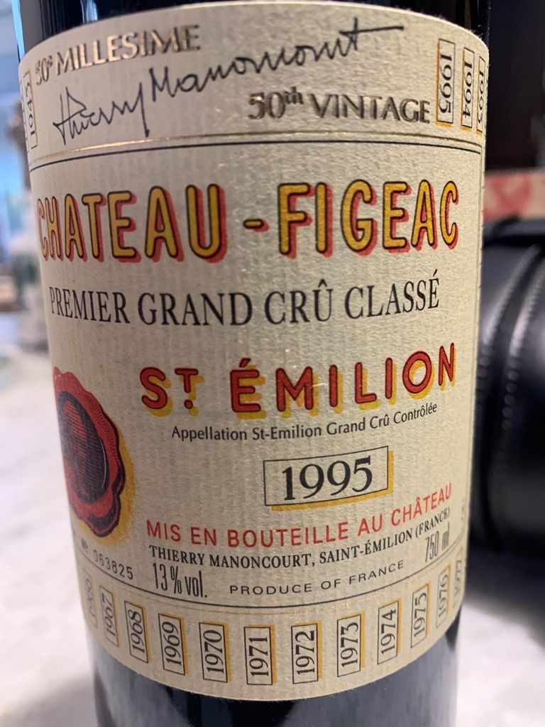 1995 Château Figeac - CellarTracker