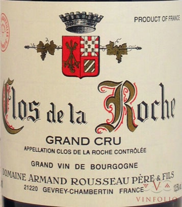 2005 Domaine Armand Rousseau Père et Fils Clos de la Roche