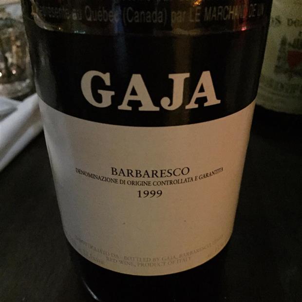 1997 Gaja Barbaresco - CellarTracker