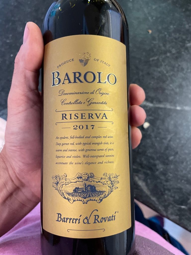 2017 Barreri & Rovati Barolo Riserva - CellarTracker