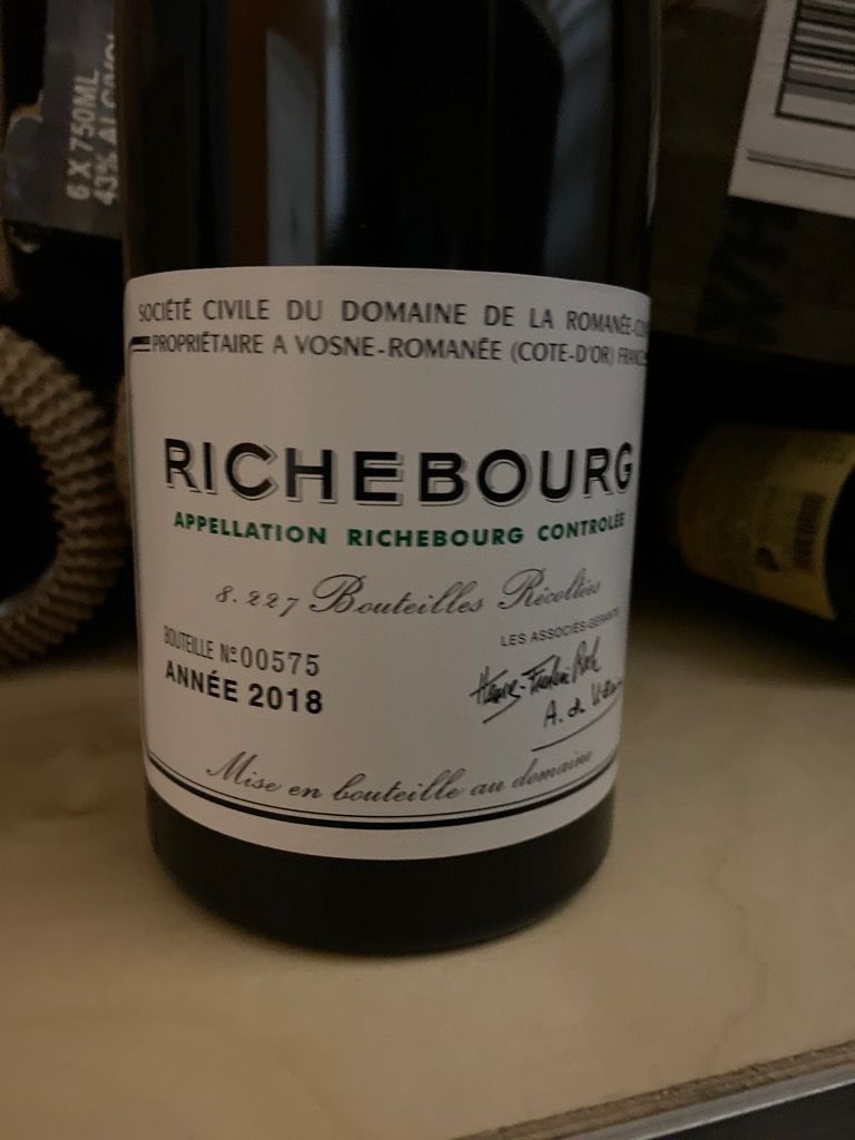 2014 Domaine de la Romanée-Conti Richebourg - CellarTracker