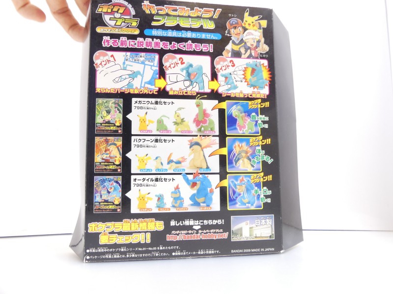 No.03 オーダイル進化セット | タガネのポケプラライブラリー