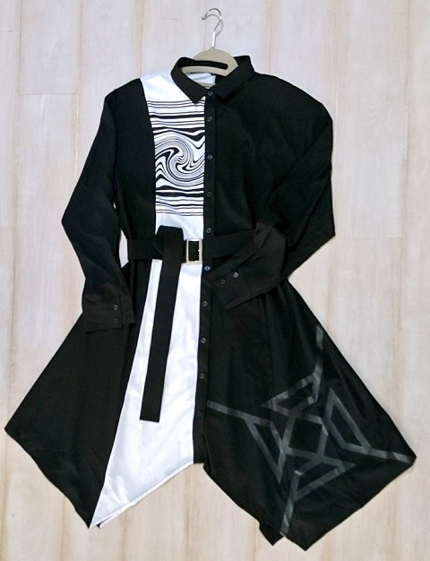 平沢進 核P-MODEL 回＝回 オーバーサイズロングシャツ Mサイズ 平沢進 核