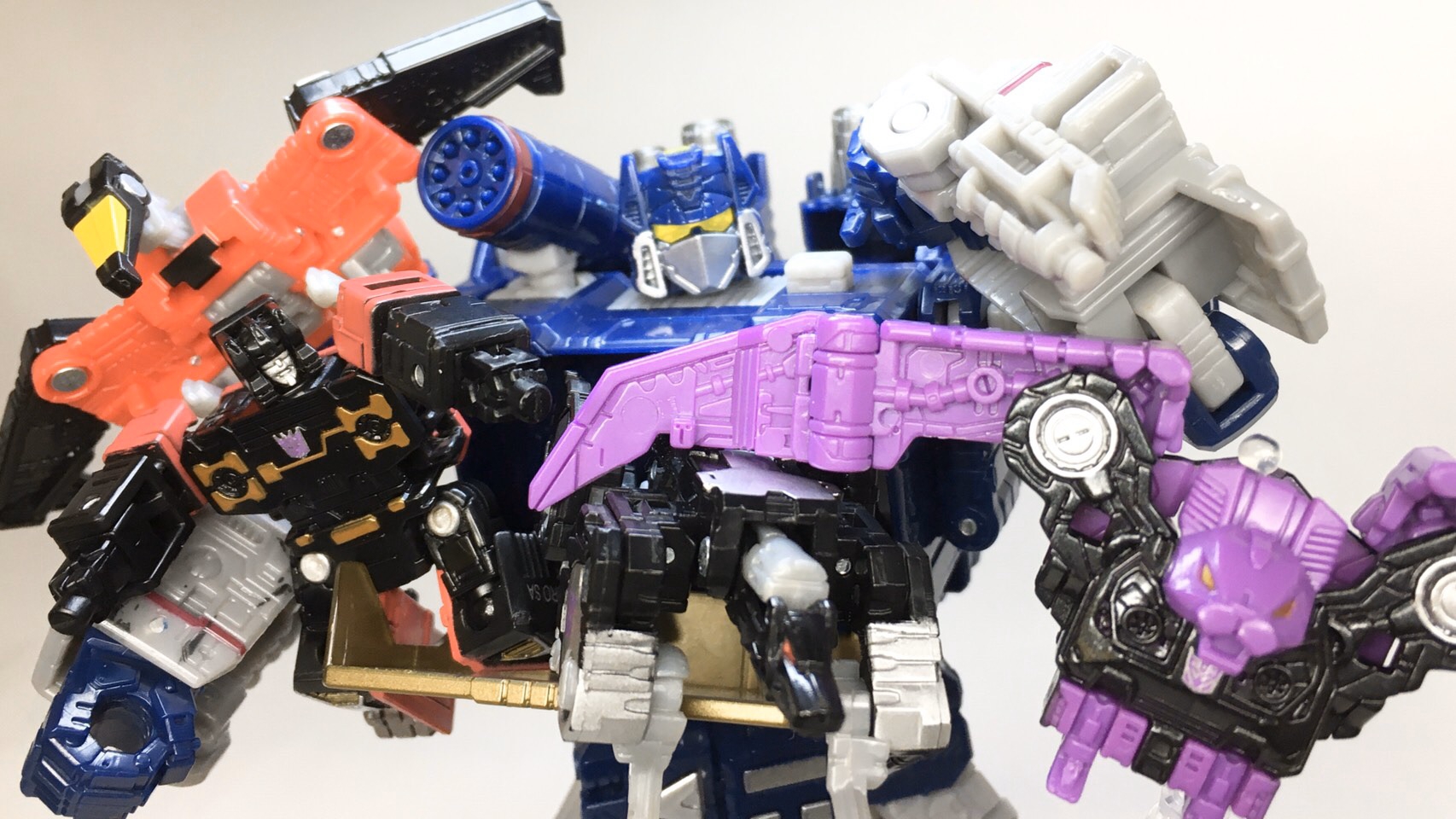 タカラ トランスフォーマー サウンドウェーブ カセットロン 7体セット