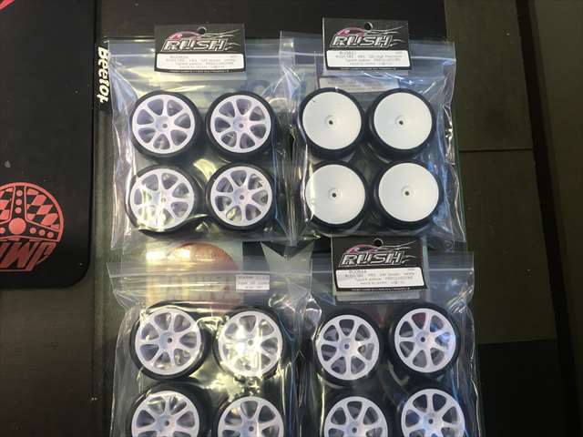 RUSH RC Super GT 28CPX コントロールタイヤ RUSH28Xと28CPXはインナー