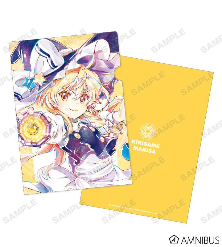 東方project 魔理沙 アリス クリアファイル I32 東方project 魔理沙
