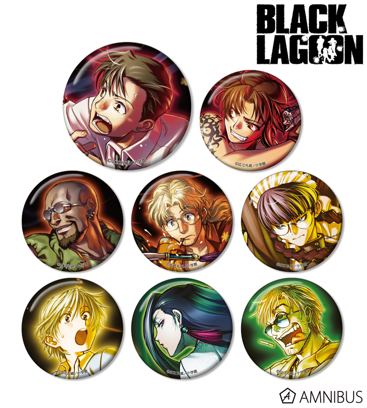 BLACK LAGOON - トレーディングメタリック缶バッジ | AMNIBUS(アムニバス)