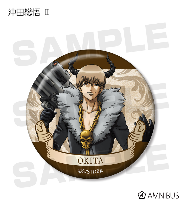 銀魂 メガネ描き下ろし 缶バッジ6種セット ラスト1セットです 銀魂