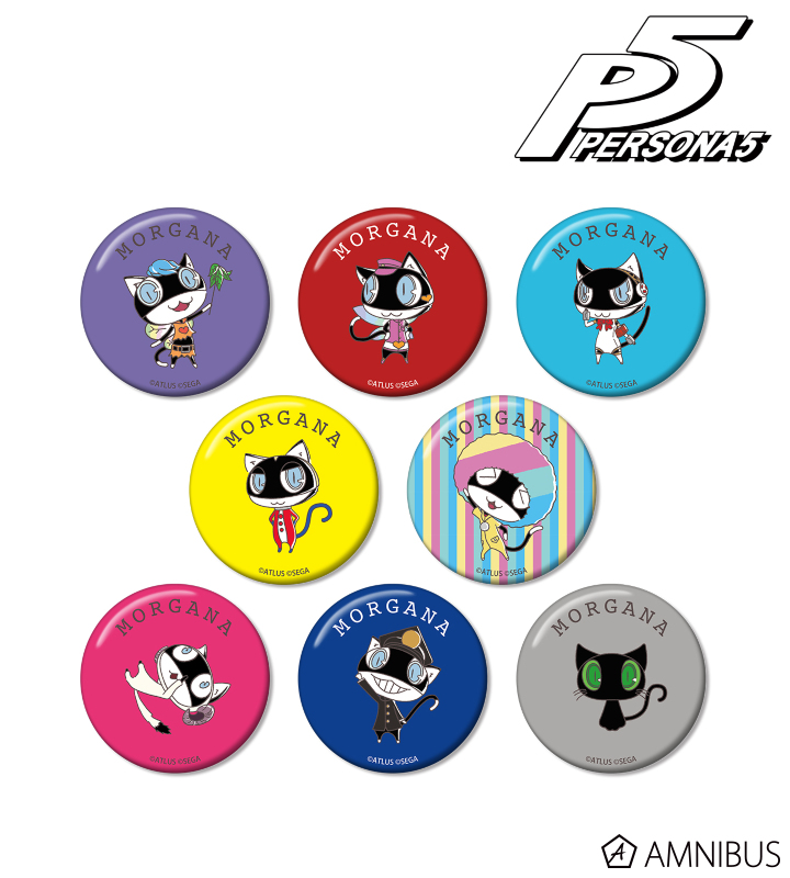 ペルソナ5 総攻撃 モルガナ 缶バッジ コトブキヤ モナ 3個セット