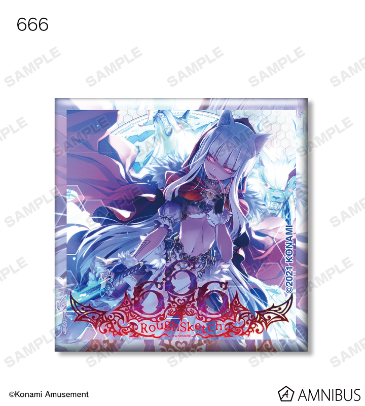 SOUND VOLTEX EXCEED GEAR - トレーディングスクエア缶バッジ