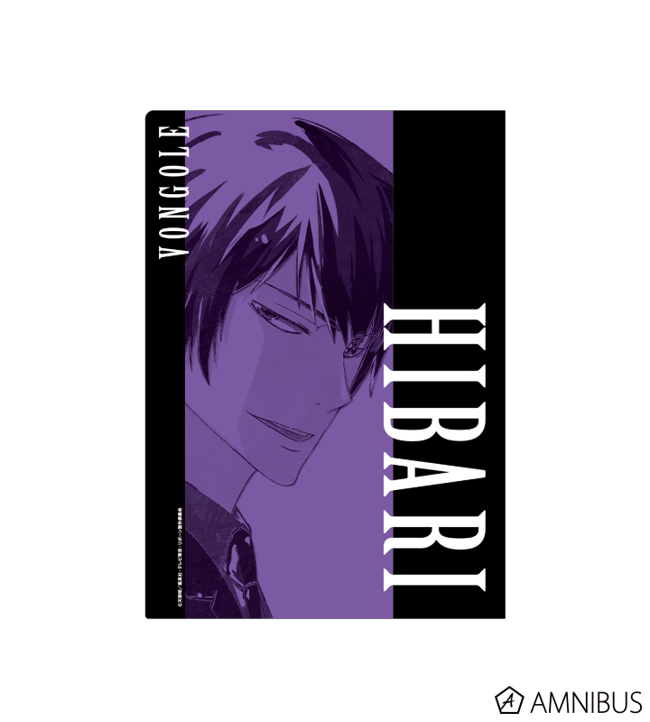 REBORN リボーン☆雲雀恭弥／JF限定 ミニクリアファイル＆ポストカード