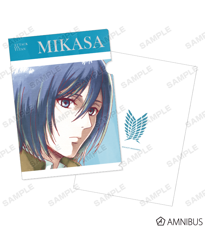 TVアニメ『進撃の巨人』 - ミカサ Ani-Art クリアファイル vol.3