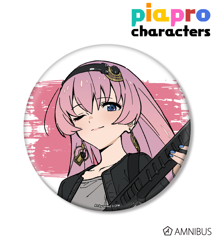 初音ミク ピアプロ ミクカル 39Culture 巡音ルカ メタリック缶バッジ