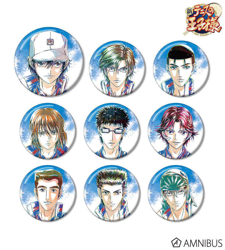 新テニスの王子様 - トレーディング Ani-Art 缶バッジ 青学（せいがく