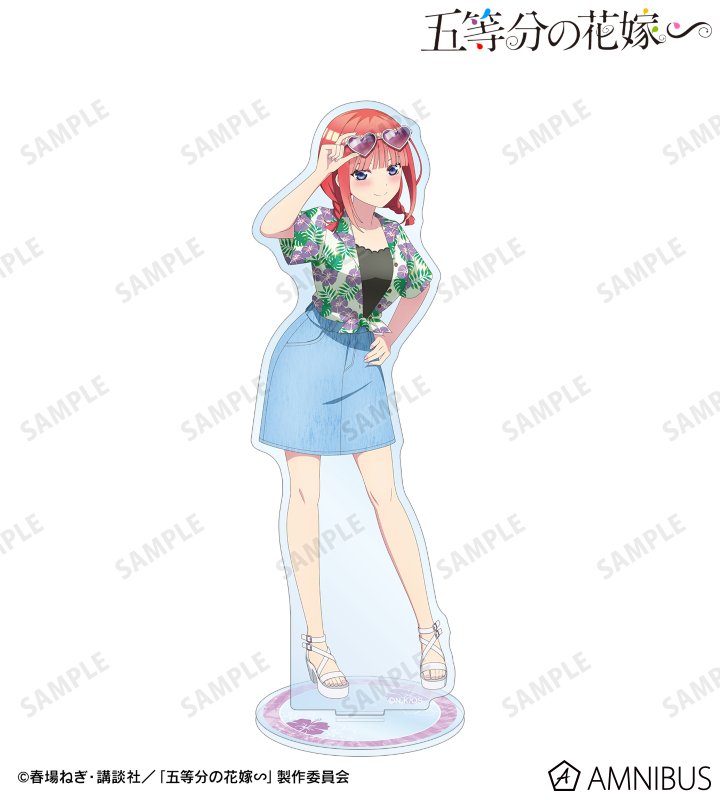 五等分の花嫁 UGC アパレル アクリルスタンド 中野二乃 中野五月 BIG
