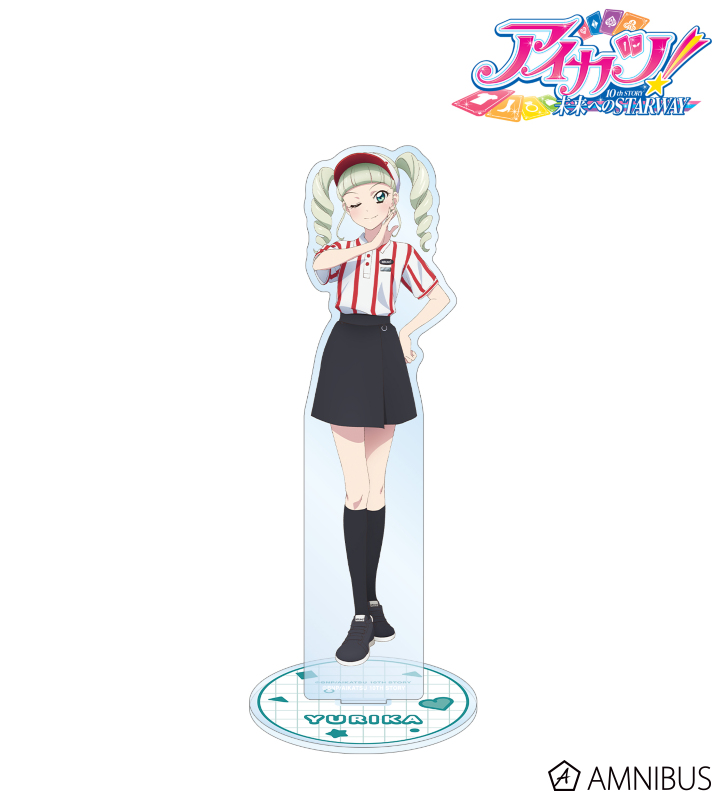 アイカツ アトレ 秋葉原 ガラポン S賞 アクリルパネル ユリカ アイカツ