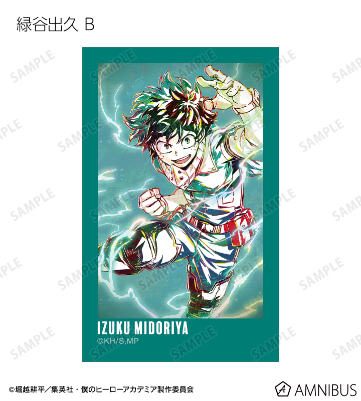 ヒロアカ原画展 The Beginning A2ポスター 緑谷出久 爆豪勝己