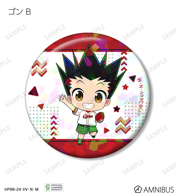 HUNTER×HUNTER トレーディング ちびキャラ 75mm缶バッジ キルア グッズ