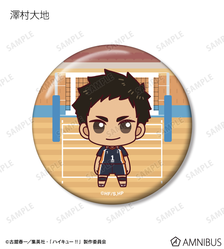 ハイキュー 影山飛雄 缶バッジ キャラポップストア 池袋マルイ 筋トレ