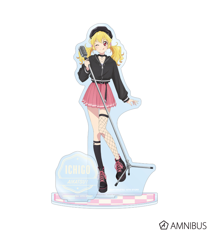 アイカツアトレ ガラポン アクリルボード 星宮いちご アクリルチャーム