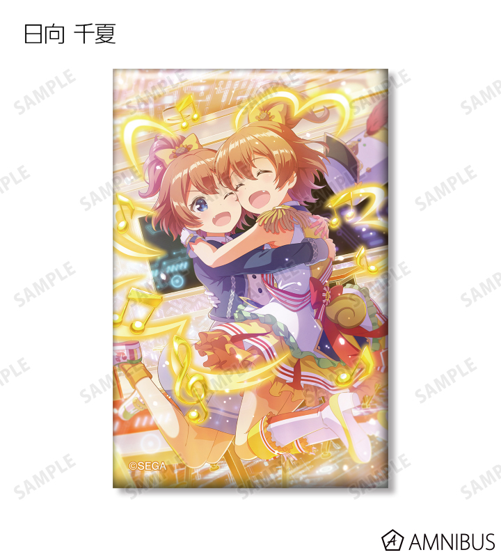 サイン入り】オンゲキ 逢坂茜 缶バッジ