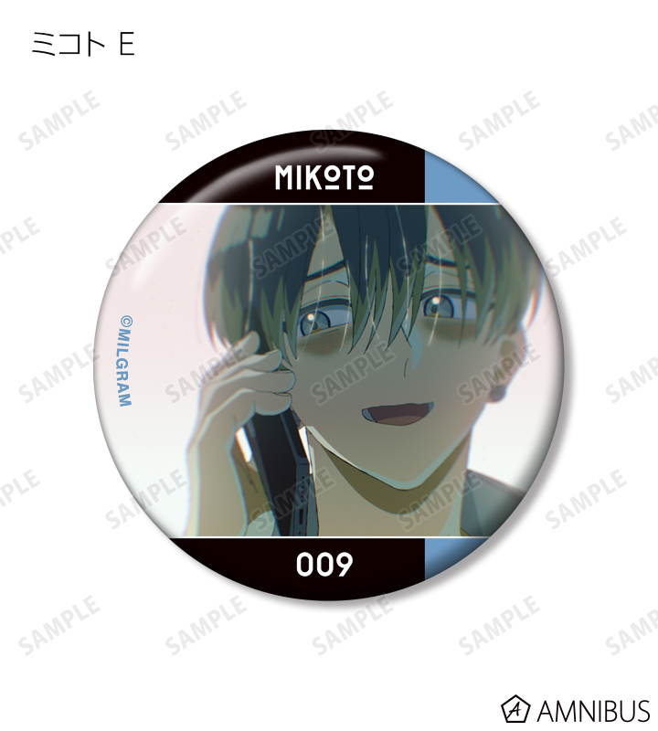 MILGRAM -ミルグラム- - トレーディング MV 缶バッジ ミコト『ダブル