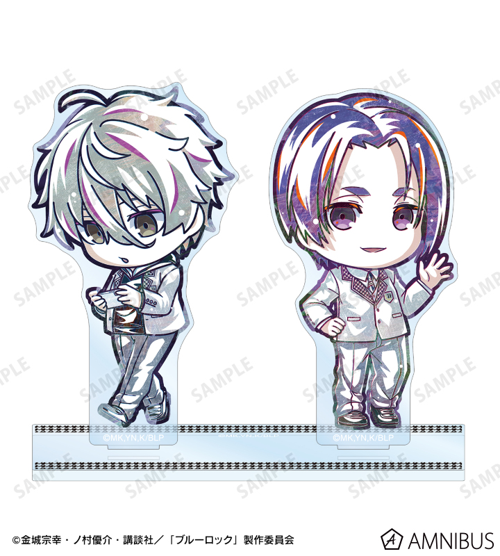 TVアニメ『ブルーロック』 - 凪 誠士郎&御影 玲王 デフォルメAni-Art