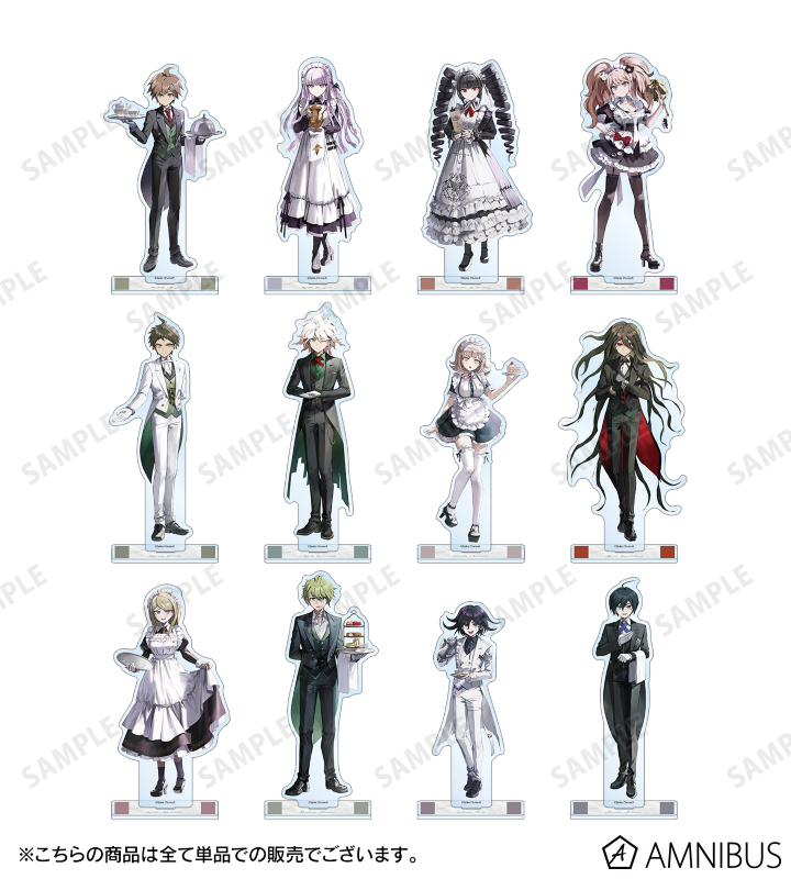 ダンガンロンパシリーズ - 緜さんイラスト 王馬小吉 メイド&執事ver